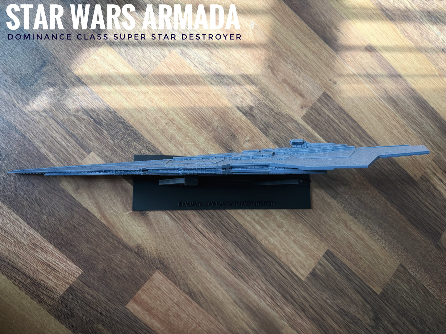 Star Wars Armada Dominance-Class Super Star Destroyer 24” 14k 3D printed