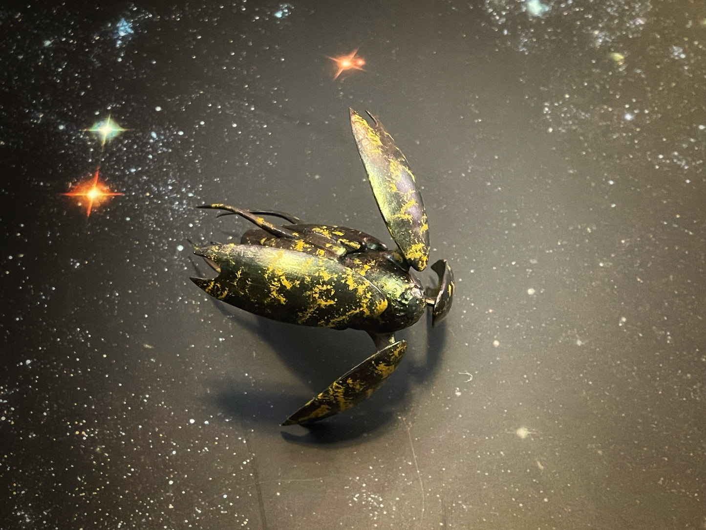 Babylon 5 Vorlon Fighter Empire 1/270 RAW unpainted 12k 3Dprint resin FanArt