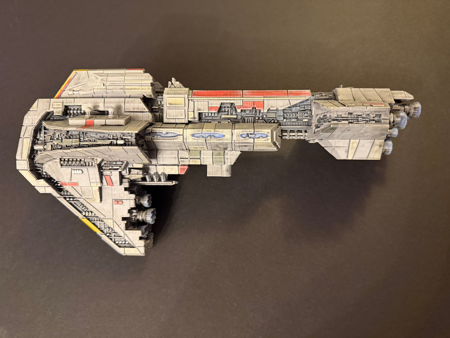 Star Wars Armada New Republic StarHawk-class Battleship Raw/Unpainted -or- Hand Painted Model 3D 14k Resin