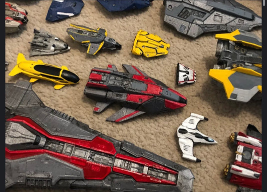 Elite: Dangerous Federal Assault Ship 1000:1 73.8mm L 14k 3D