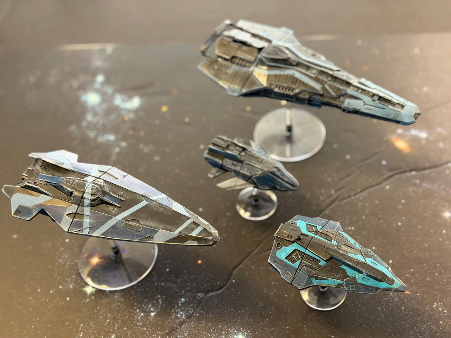 Elite: Dangerous PYTHON (1000:1 = 87.87 mm L) HAND PAINTED 16k 3D FanArt