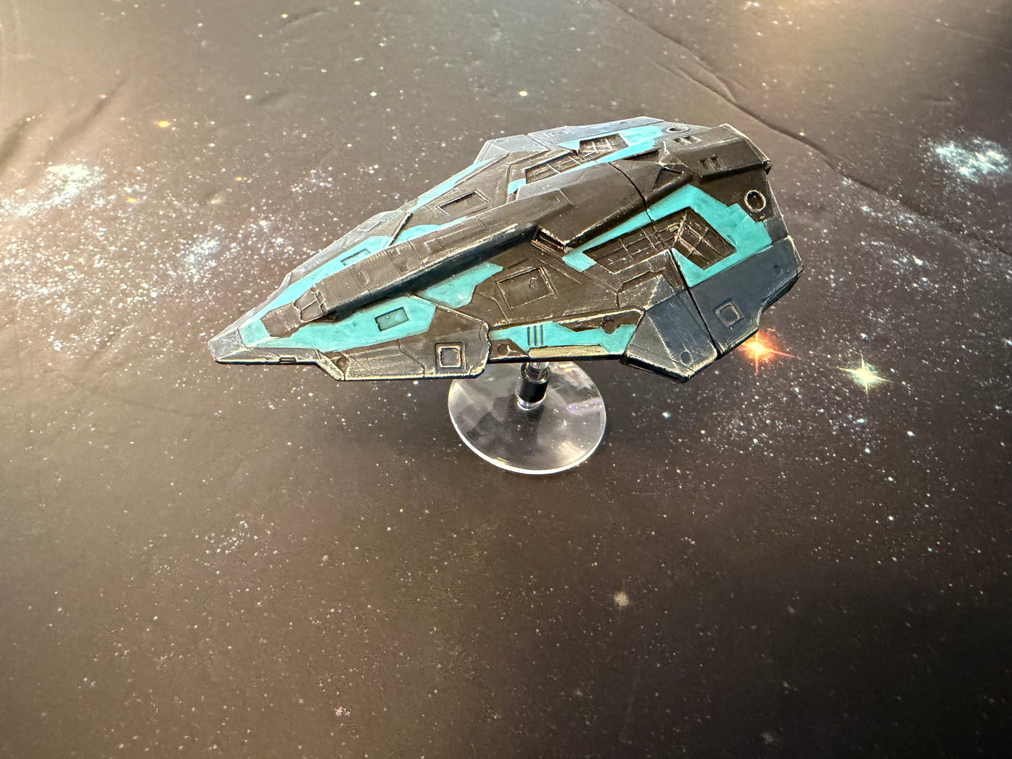 Elite: Dangerous PYTHON (1000:1 = 87.87 mm L) HAND PAINTED 16k 3D FanArt