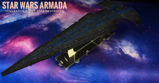 Star Wars Armada Vengeance Super Star Destroyer 24” 14k 3D printed