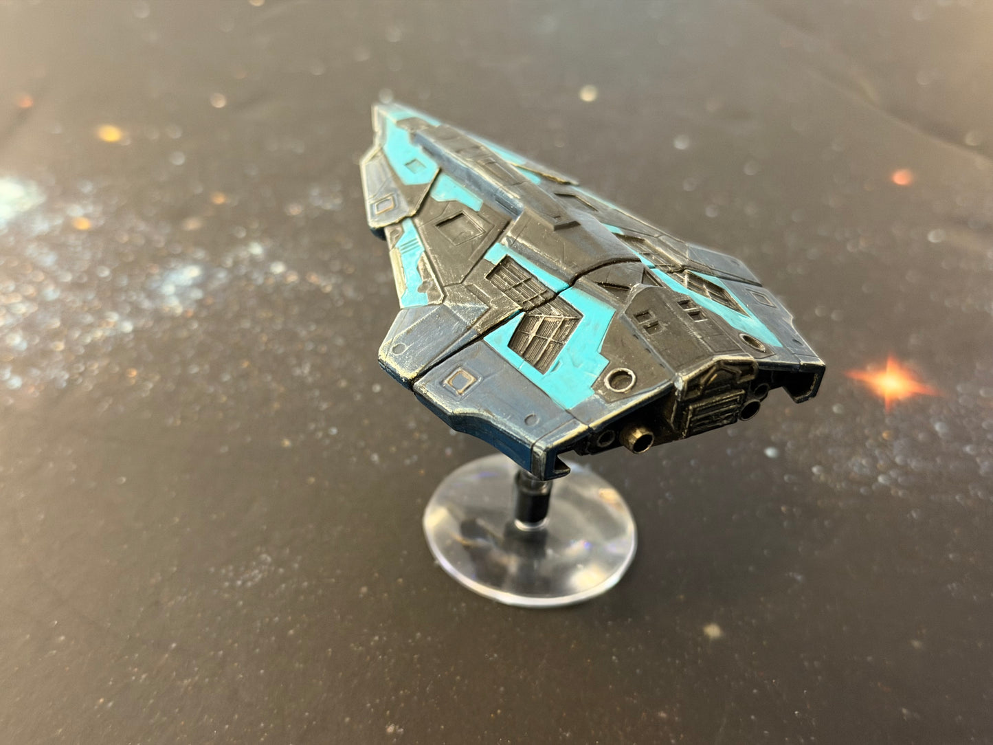 Elite: Dangerous PYTHON (1000:1 = 87.87 mm L) HAND PAINTED 16k 3D FanArt