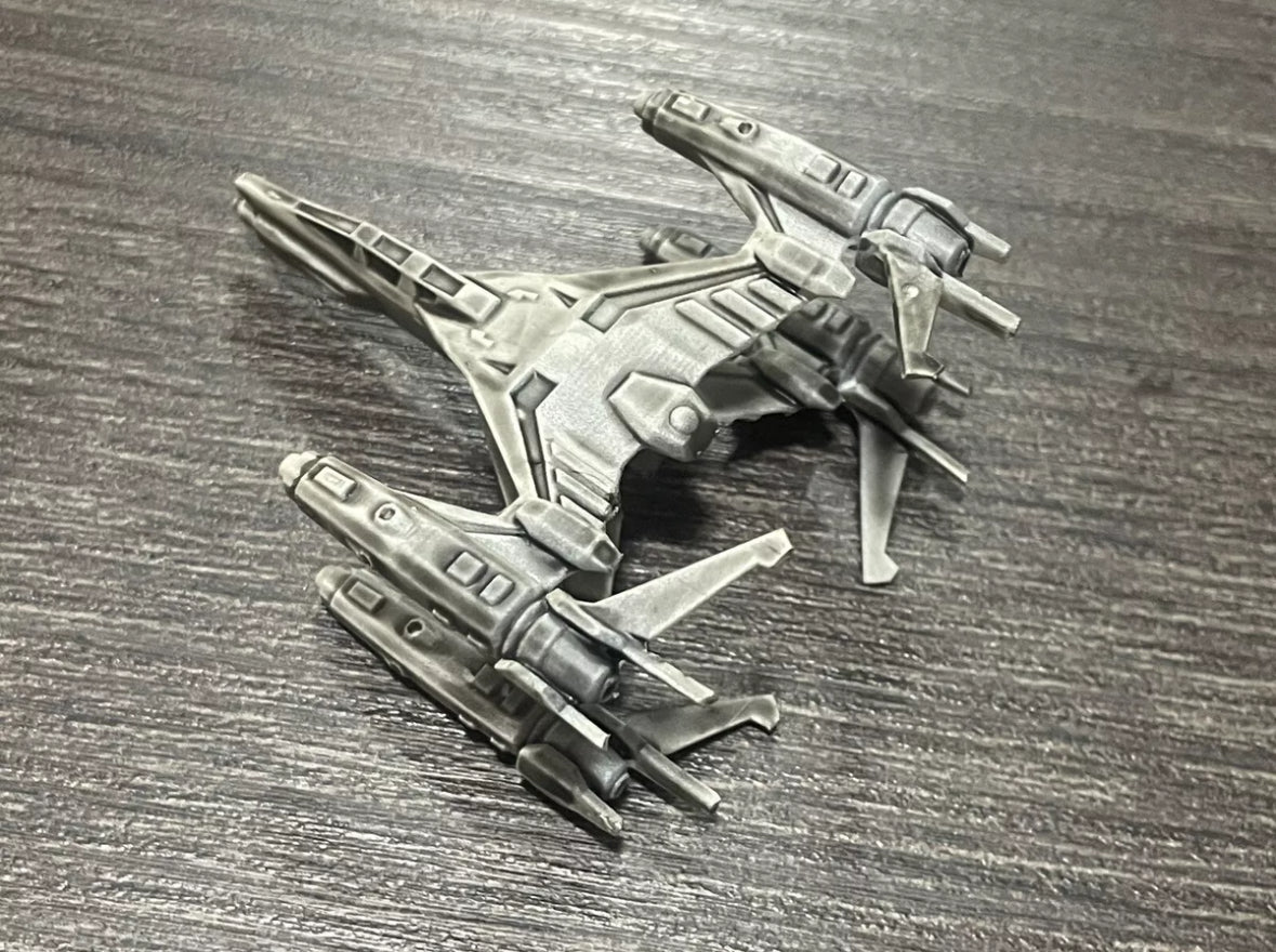 Babylon 5 Thunderbolt Red Starfury 1/270 scale HIGH detail 3D print resin FanArt