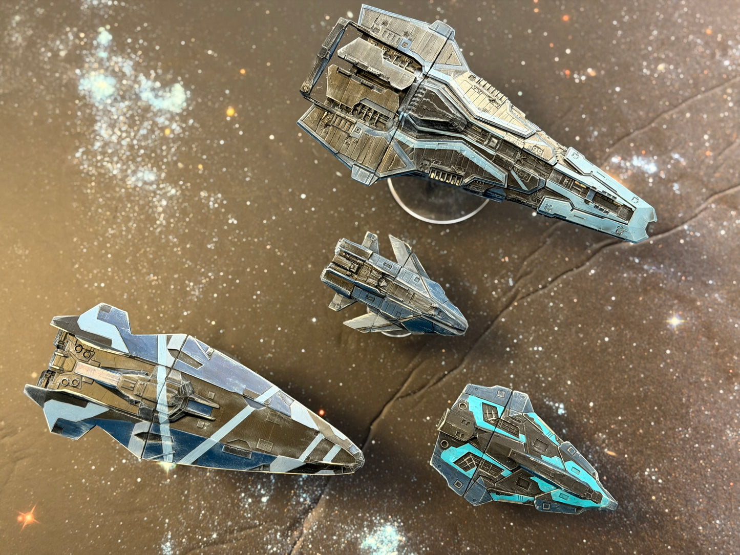Elite: Dangerous PYTHON (1000:1 = 87.87 mm L) HAND PAINTED 16k 3D FanArt