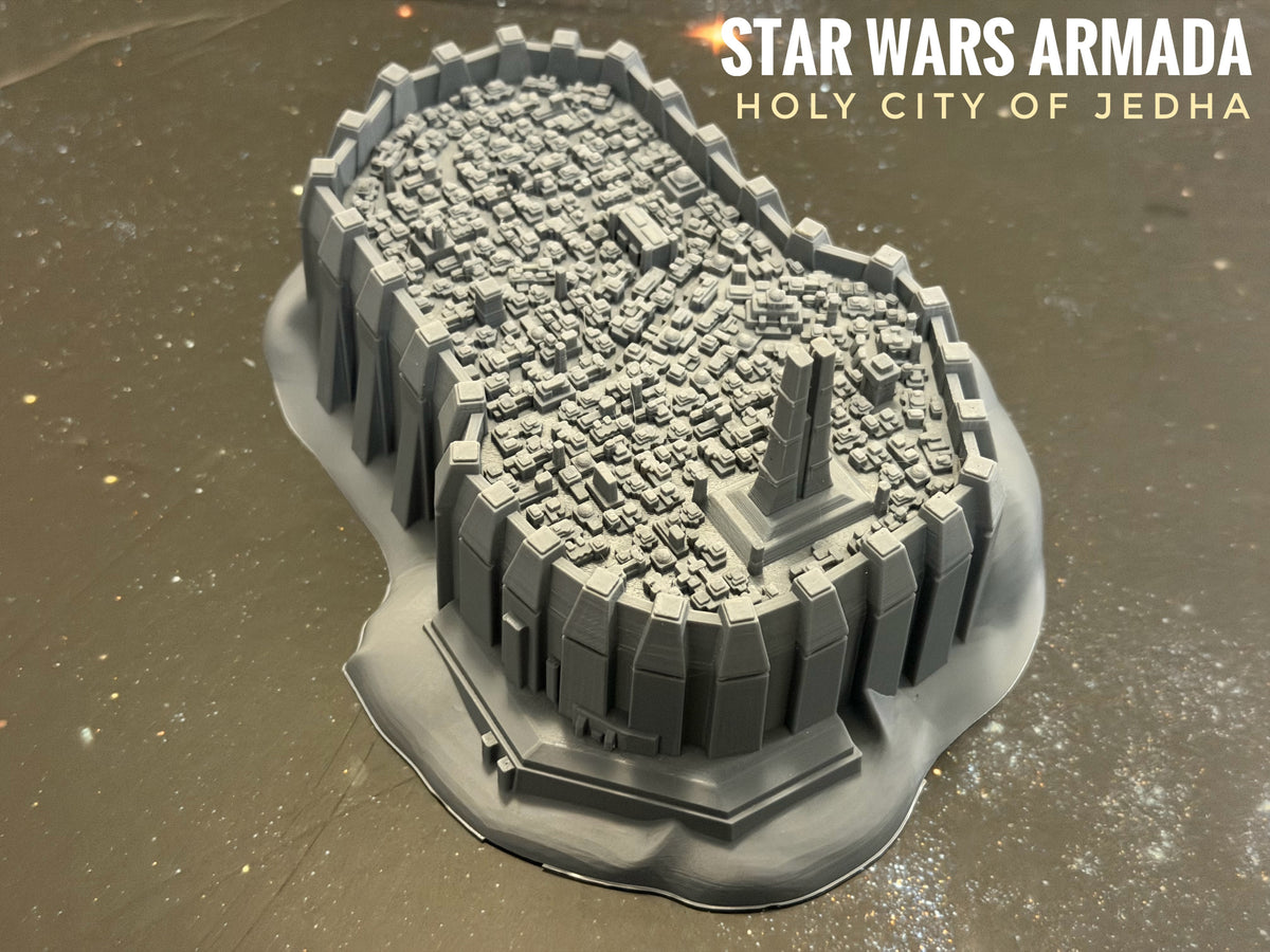 Star Wars Armada Holy City of Jedha (Rogue One) 16k 3D print