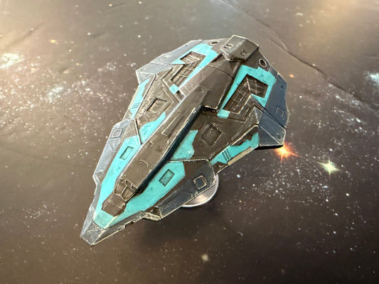 Elite: Dangerous PYTHON (1000:1 = 87.87 mm L) HAND PAINTED 16k 3D FanArt