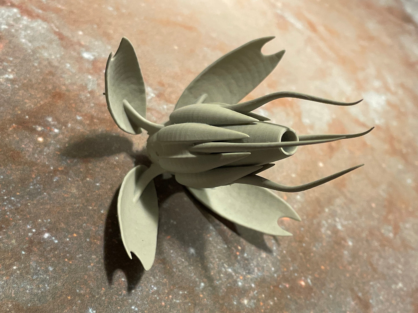 Babylon 5 Vorlon Fighter Empire 1/270 RAW unpainted 12k 3Dprint resin FanArt