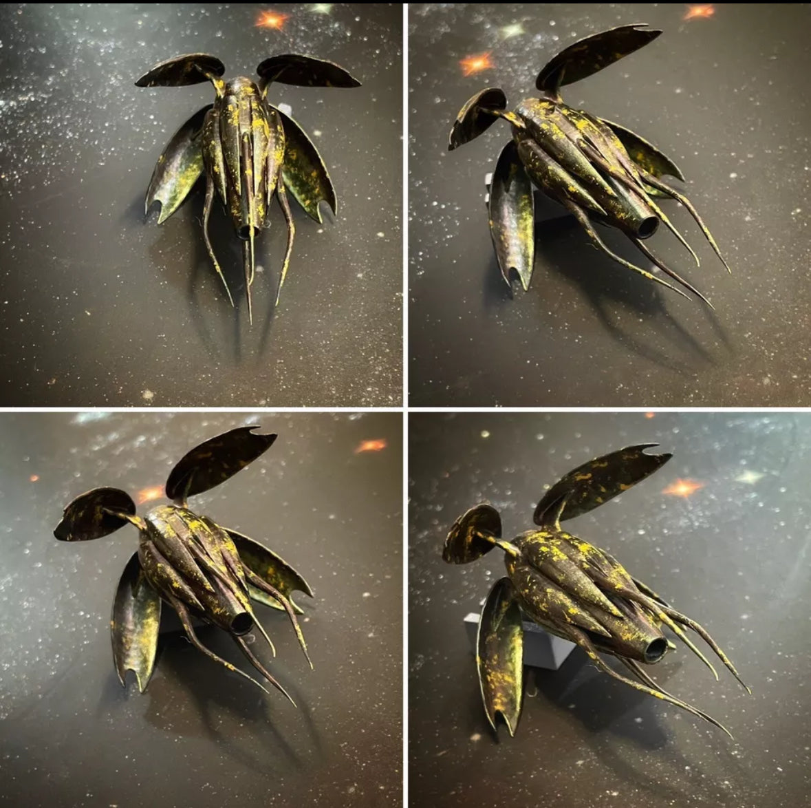 Babylon 5 Vorlon Fighter Empire 1/270 RAW unpainted 12k 3Dprint resin FanArt