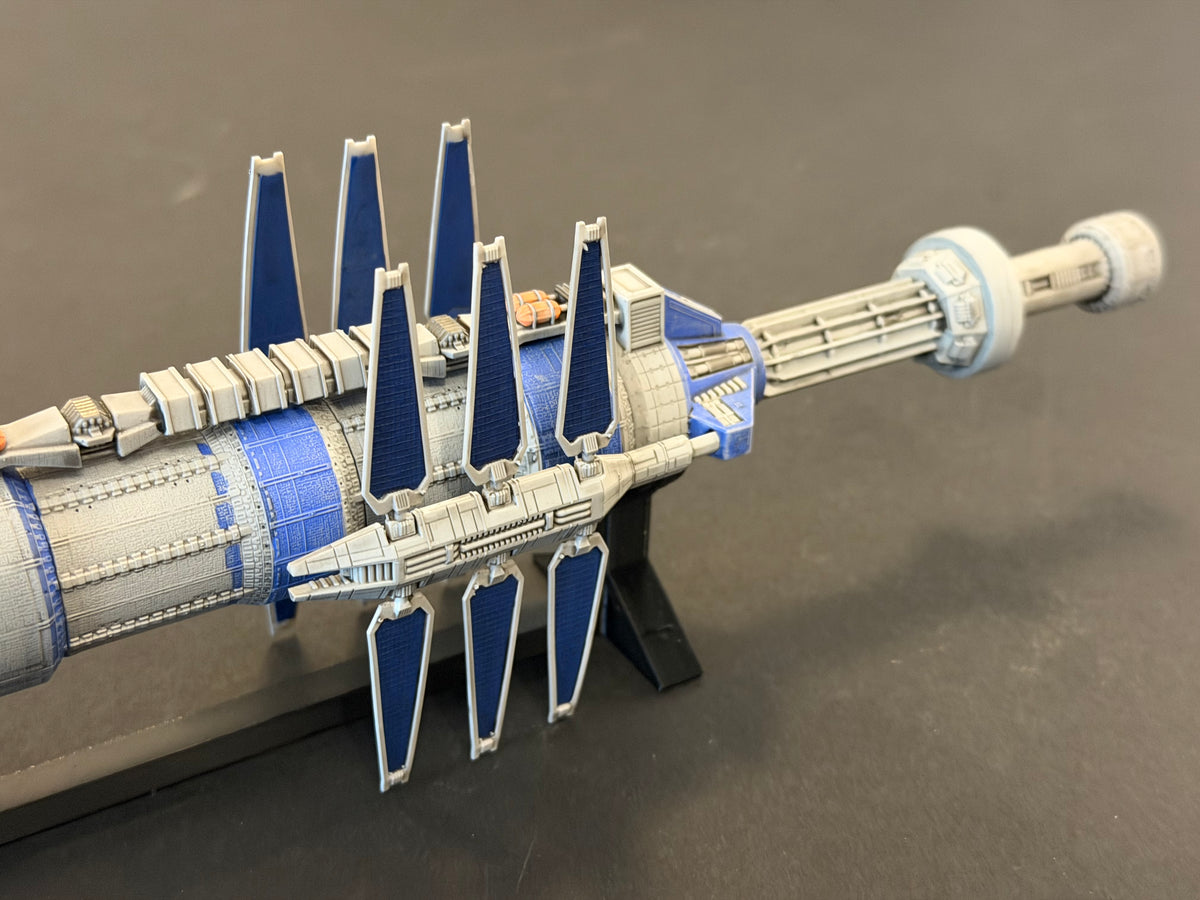 Babylon 5 Earth Alliance Space Station HIGH detail 3D print FanArt