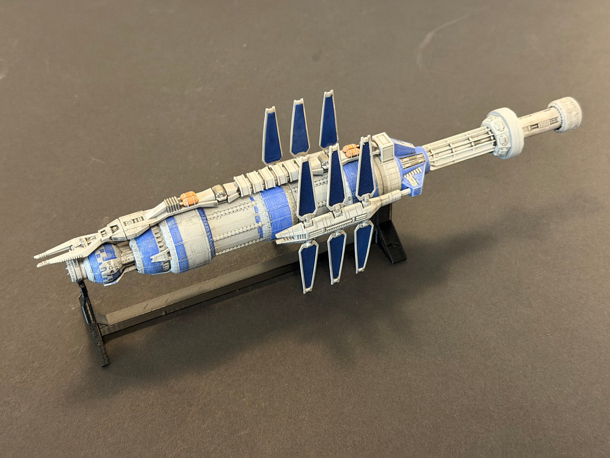 Babylon 5 Earth Alliance Space Station HIGH detail 3D print FanArt