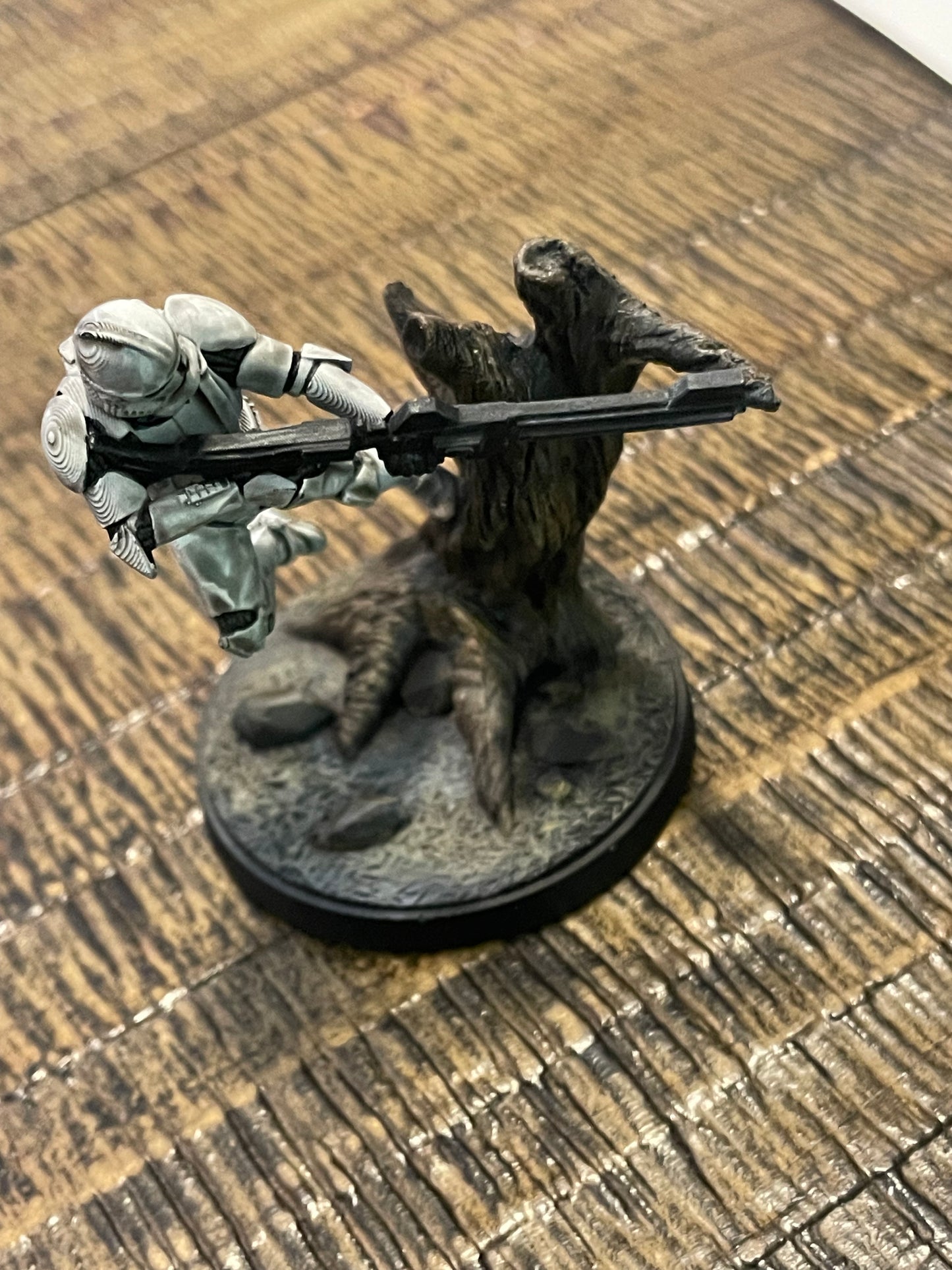 Star Wars LEGION Shatter Scale Clone Troopers (3) • Raw/Unpainted -or- Hand Painted Model 3D 14k Resin