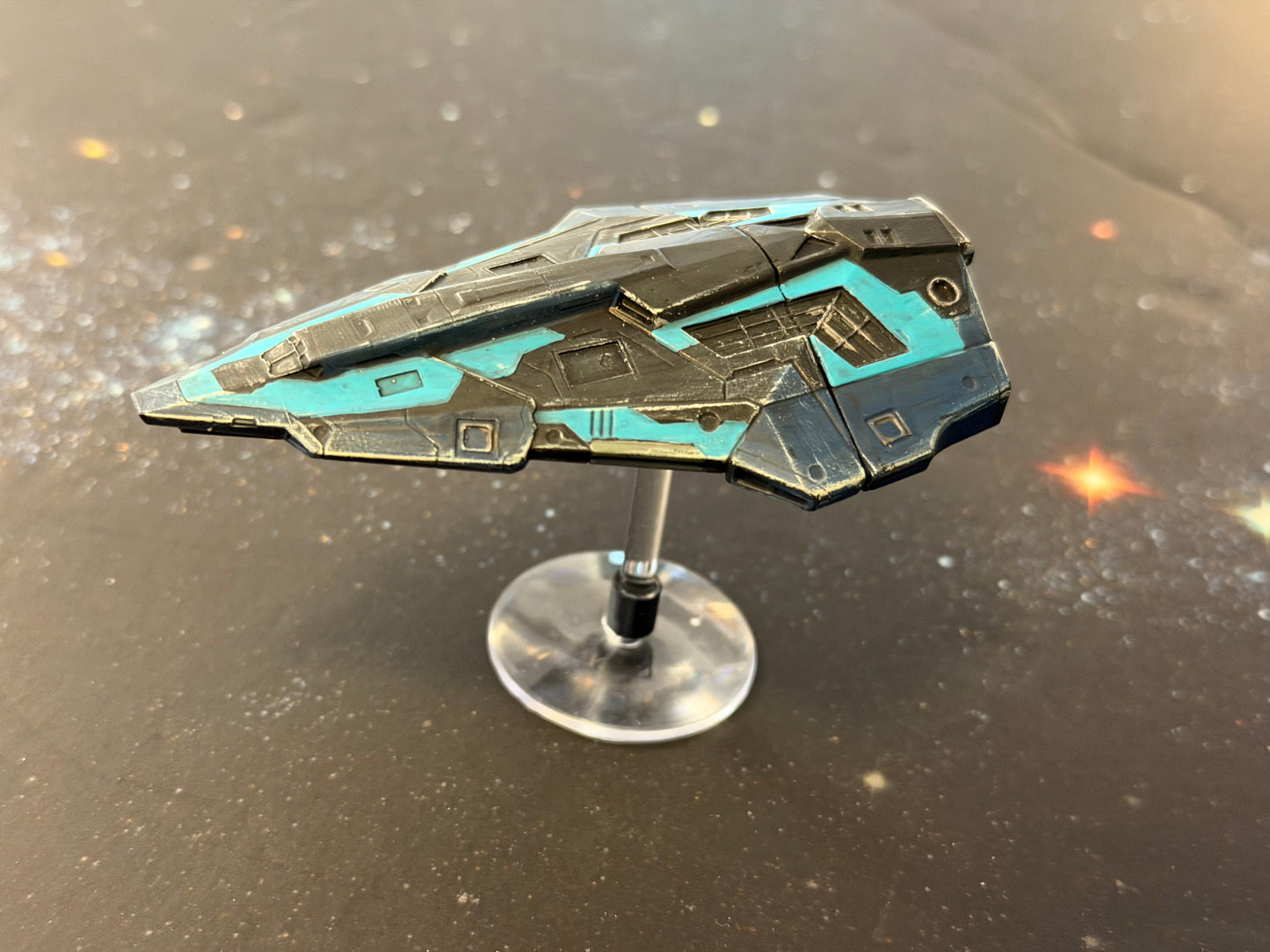 Elite: Dangerous PYTHON (1000:1 = 87.87 mm L) HAND PAINTED 16k 3D FanArt