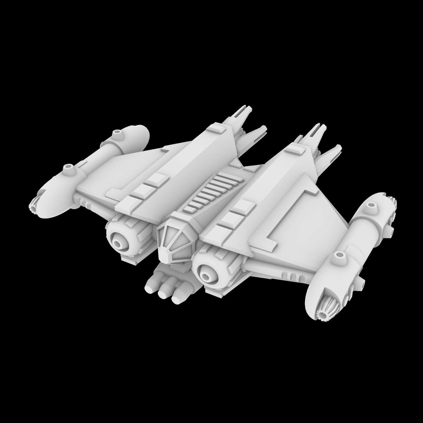 Babylon 5 EA Aries Starfury 1/270 scale HIGH detail 3D print resin FanArt