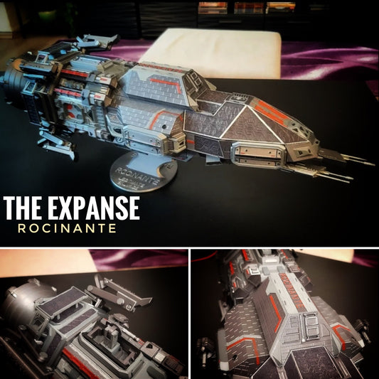 The Expanse “Rocinante” ship sci-fi 14k hi-res Resin 3D print FanArt