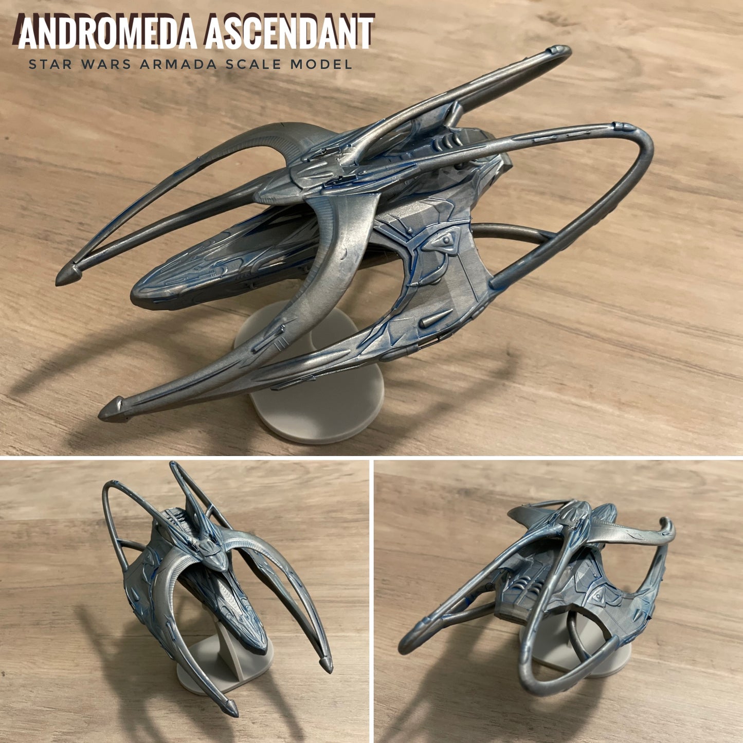 Star Wars Armada Scale Andromeda Acendant 16k 3D print