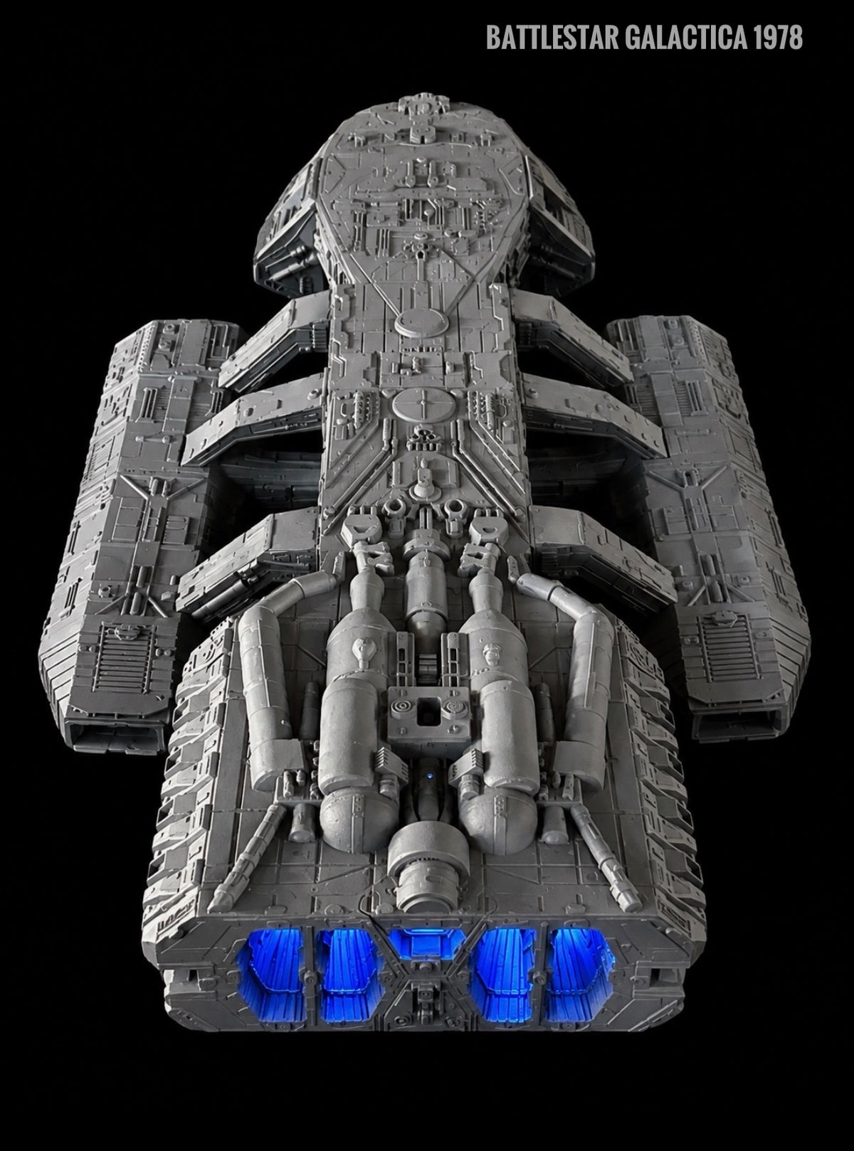 BSG Battlestar Galactica 1978 TOS Galactica 36” model • 16k Hi-res FanArt 3D Print