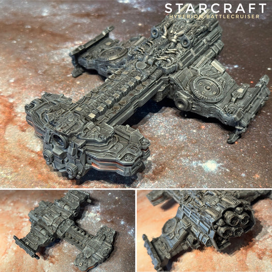 StarCraft Terran Hyperion Battlecruiser