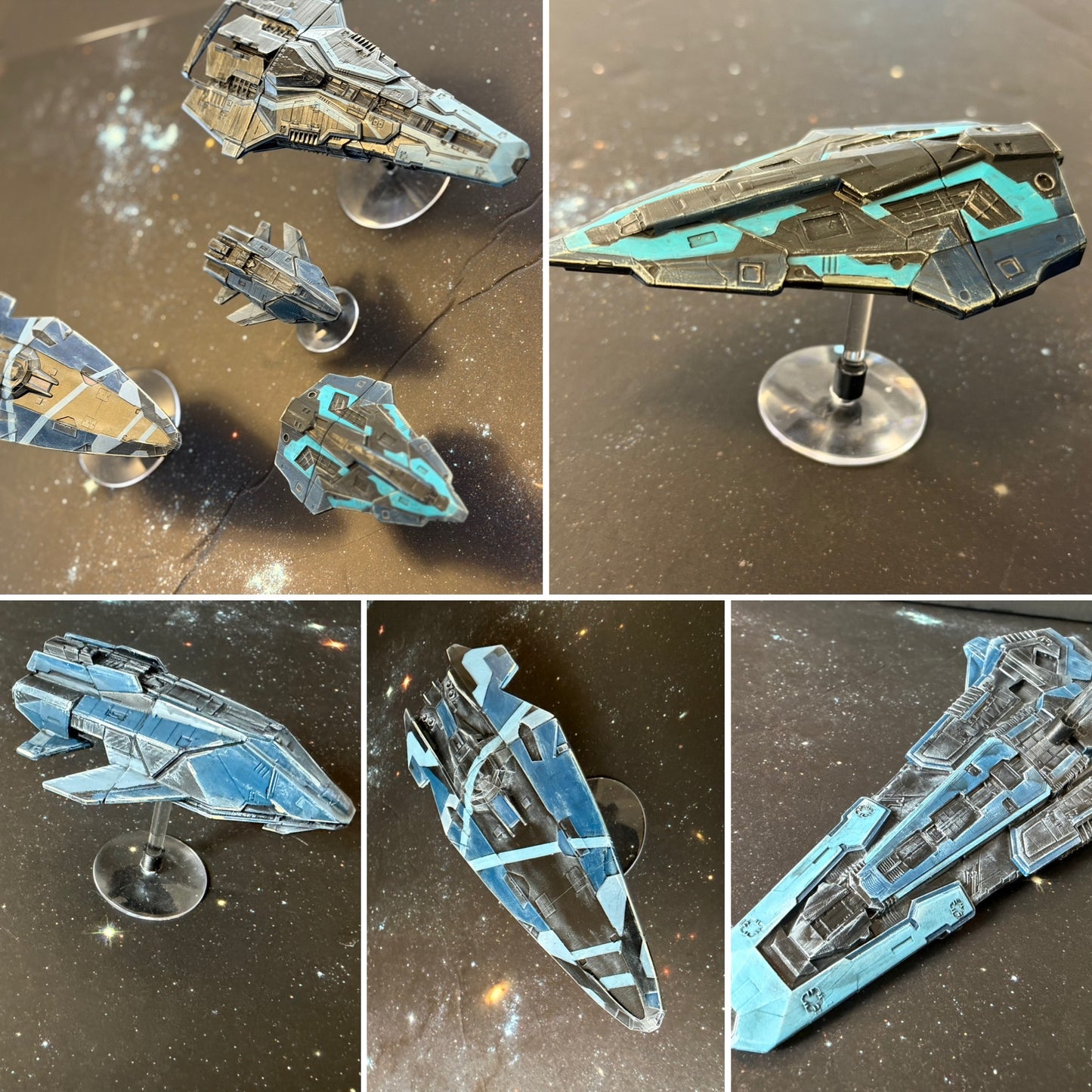 Elite: Dangerous PYTHON (1000:1 = 87.87 mm L) HAND PAINTED 16k 3D FanArt