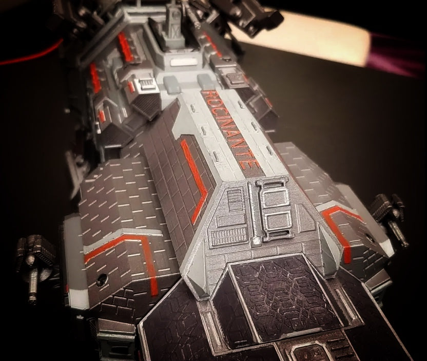 The Expanse “Rocinante” ship sci-fi 14k hi-res Resin 3D print FanArt