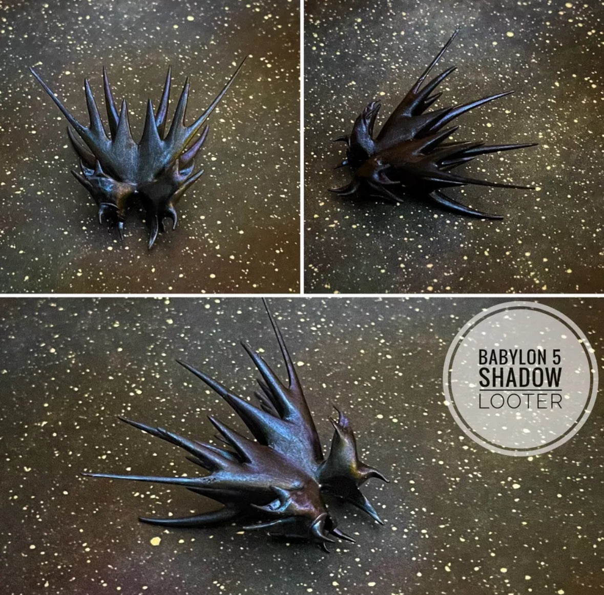 Babylon 5 SHADOW Looter 1/270 Raw UNPAINTED 12k 3Dprint resin FanArt