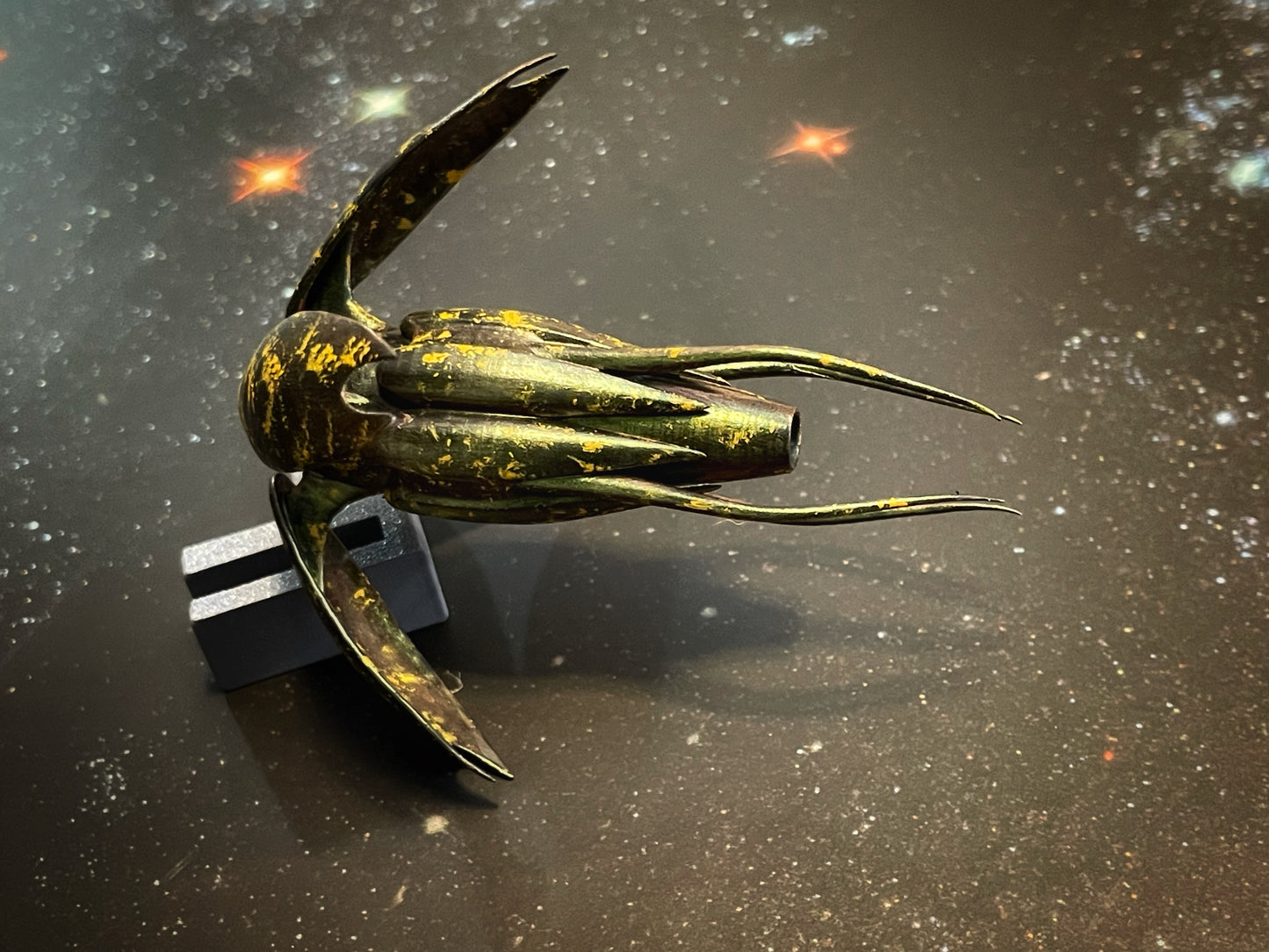 Babylon 5 Vorlon Fighter Empire 1/270 RAW unpainted 12k 3Dprint resin FanArt