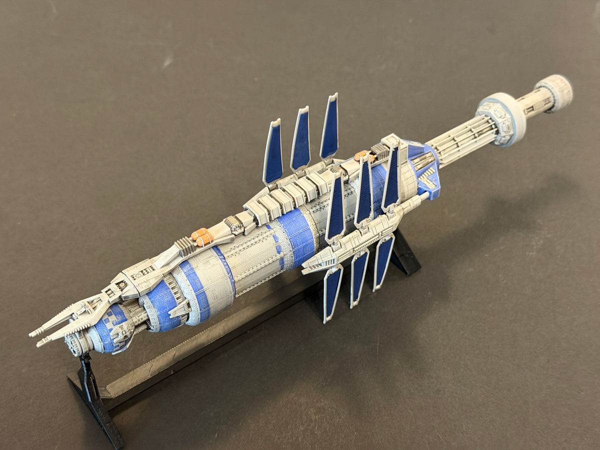 Babylon 5 Earth Alliance Space Station HIGH detail 3D print FanArt