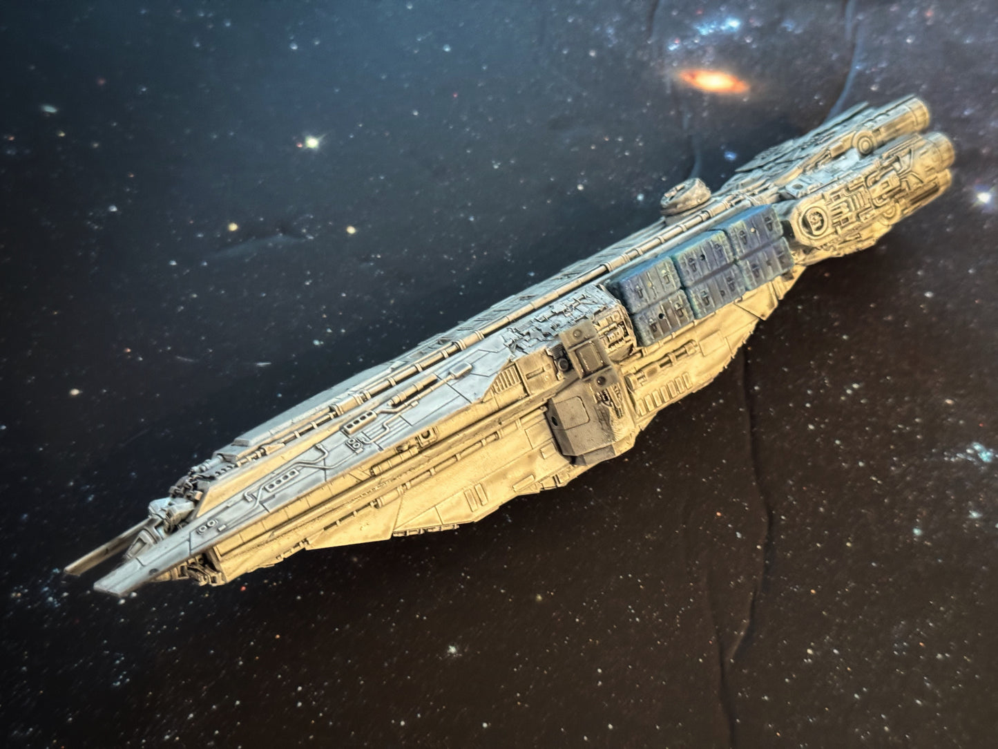 Star Wars X-Wing 1/270 Corellian YT-3700 Light Freighter Hand RAW UNPAINT 14k 3D