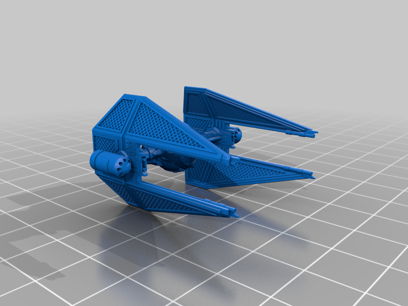 Star Wars X-Wing 1/270 TIE M3 Warhead • Painted or Raw/Unpainted 12k HRres 3D