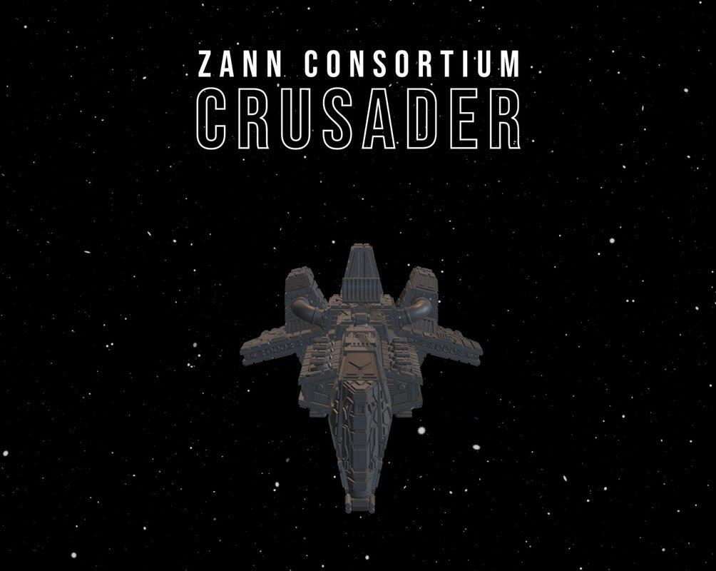 Star Wars X-Wing 11” Mandalorian Crusader Corvette 3D Hi-Res Print