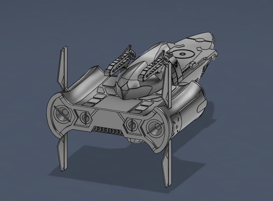 Cowboy Bebop “The Bebop” ship 16k 3D print