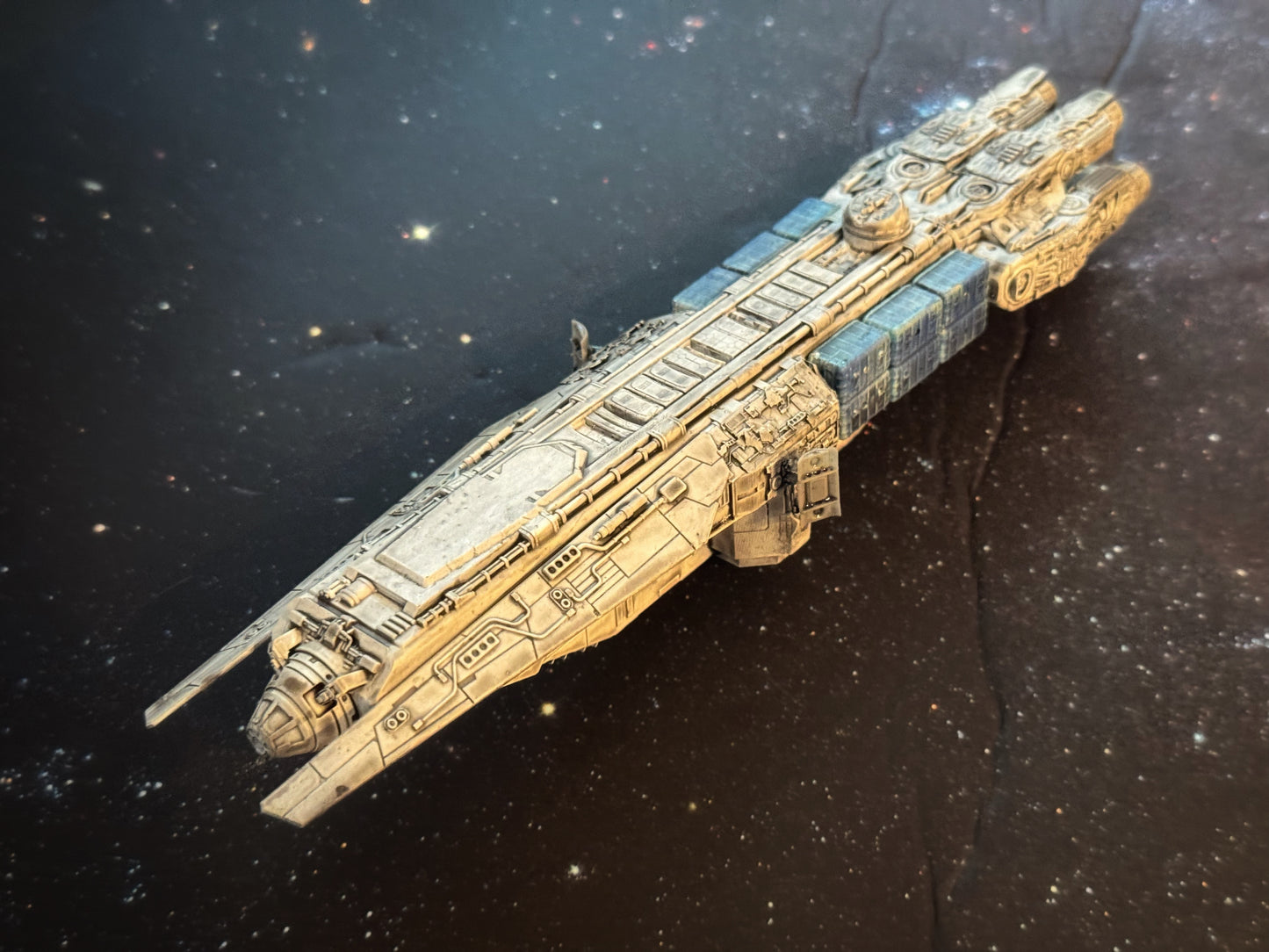 Star Wars X-Wing 1/270 Corellian YT-3700 Light Freighter Hand RAW UNPAINT 14k 3D