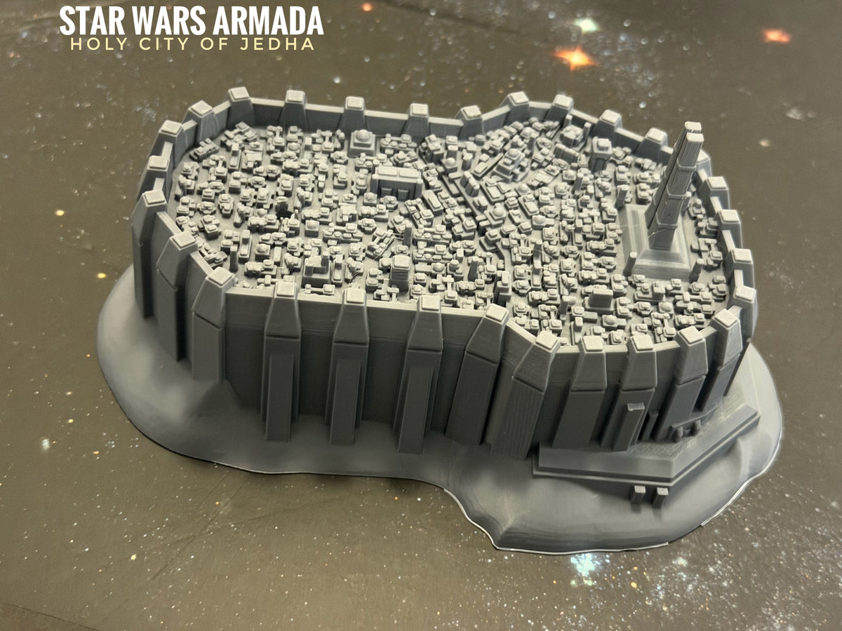 Star Wars Armada Holy City of Jedha (Rogue One) 16k 3D print