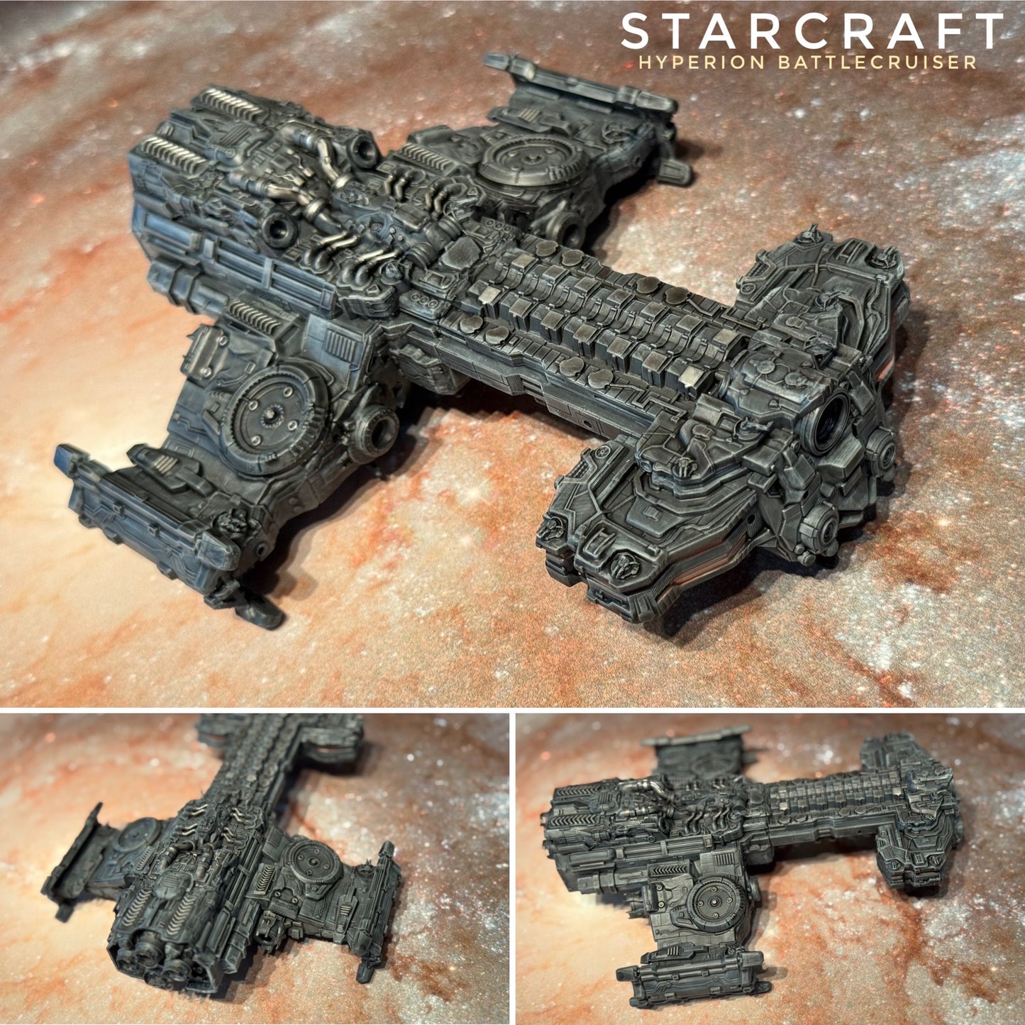 StarCraft Terran Hyperion Battlecruiser