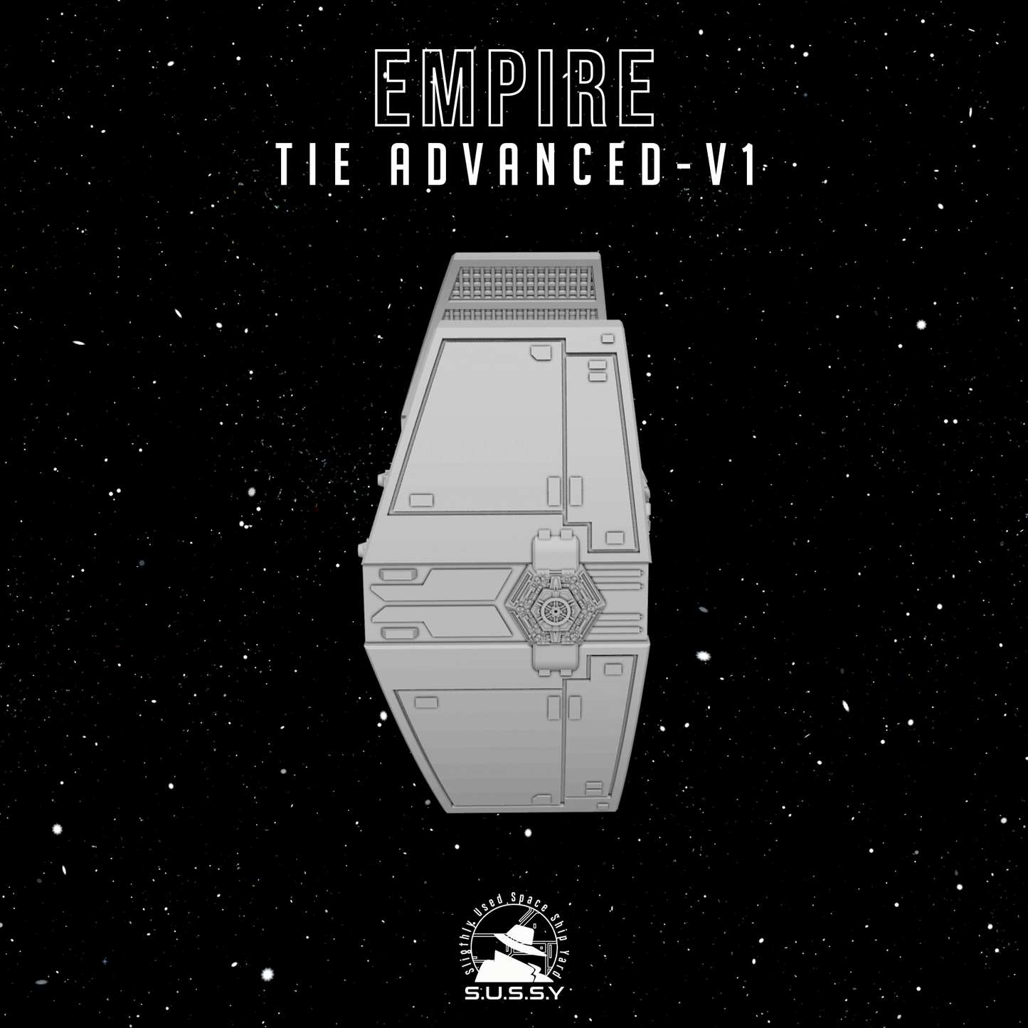Star Wars X-Wing 1/270 Empire TIE Advanced V1 16k 3D print