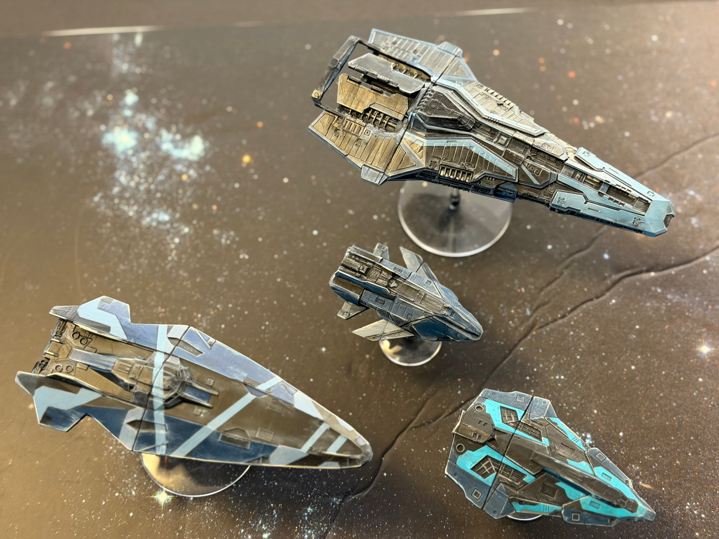 Elite: Dangerous PYTHON (1000:1 = 87.87 mm L) HAND PAINTED 16k 3D FanArt