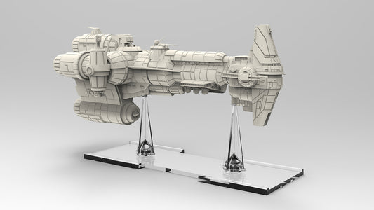 Star Wars X-wing 1/270 Hammerhead Corvette Raw or PAINTED Resin 14k 3D