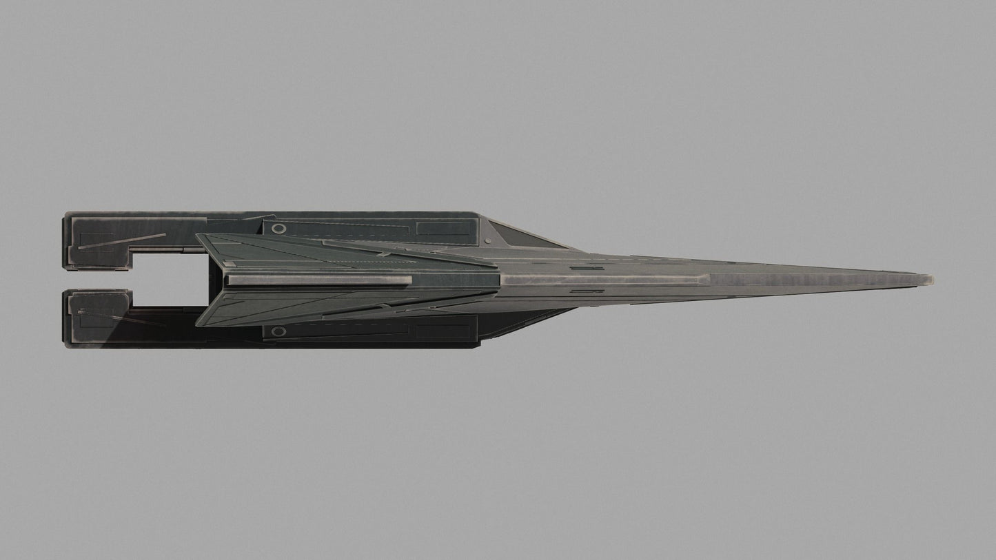 Star Wars X-wing 1/270 Bad Batch Clone Assassin CX Dagger Starship Raw or PAINTED Resin 12k 3D