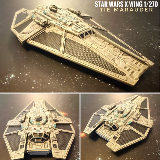 Star Wars X-Wing 1/270 Tie Marauder 16k 3D print