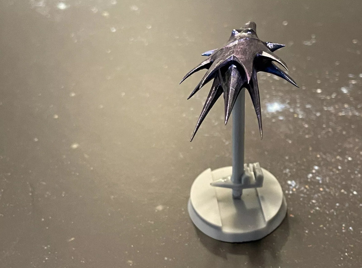 Babylon 5 SHADOW Fighter 1/270 Fully Hand-Painted 12k 3Dprint resin FanArt