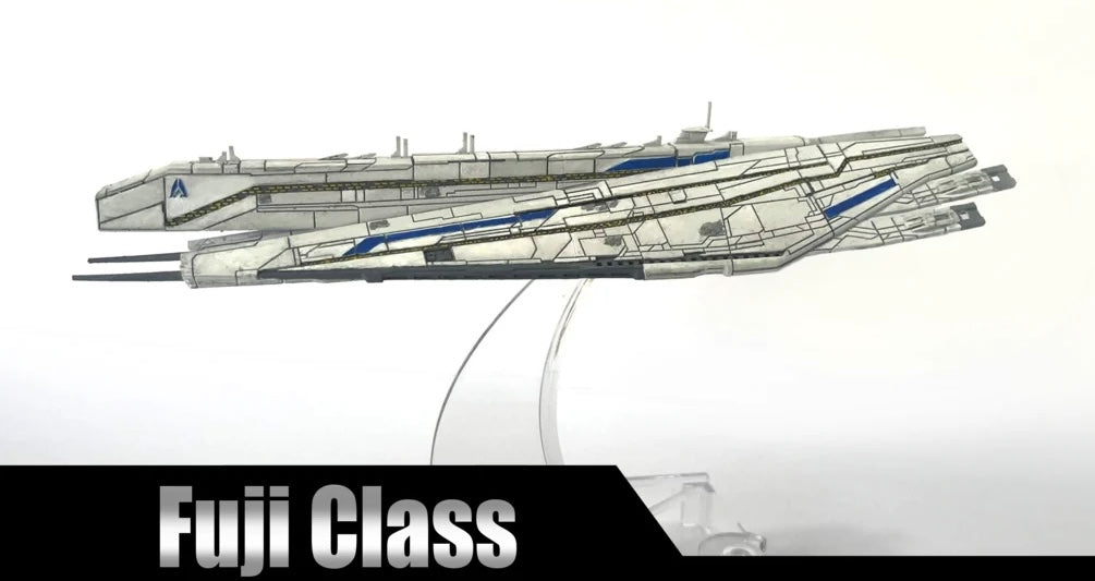 MASS EFFECT Fuji Class Dreadnaught 14k 200mm 3D printed