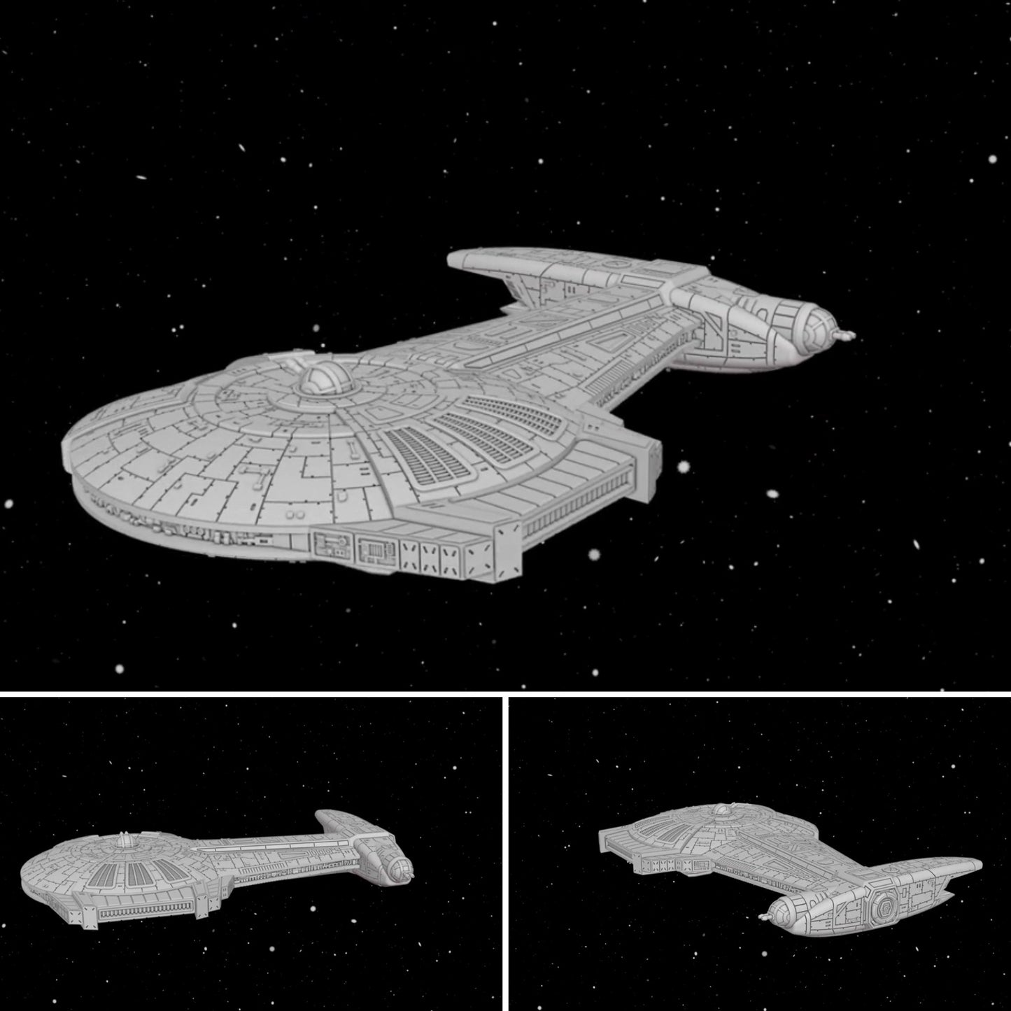 Star Wars X-Wing 1/270 Corellian TR-3000 Transport • Painted or Raw/Unpainted 12k HRres 3D