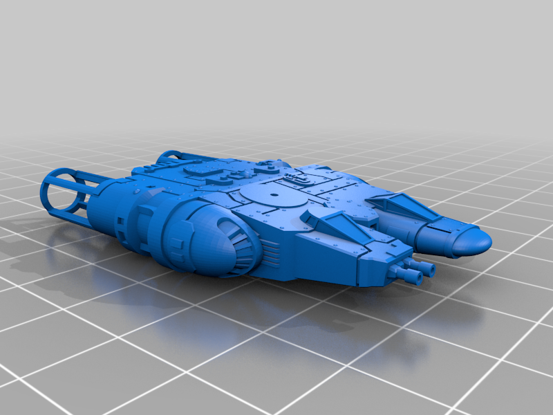 Star Wars X-Wing 1/270 H-Wing Fighter • Painted or Raw/Unpainted 12k HRres 3D