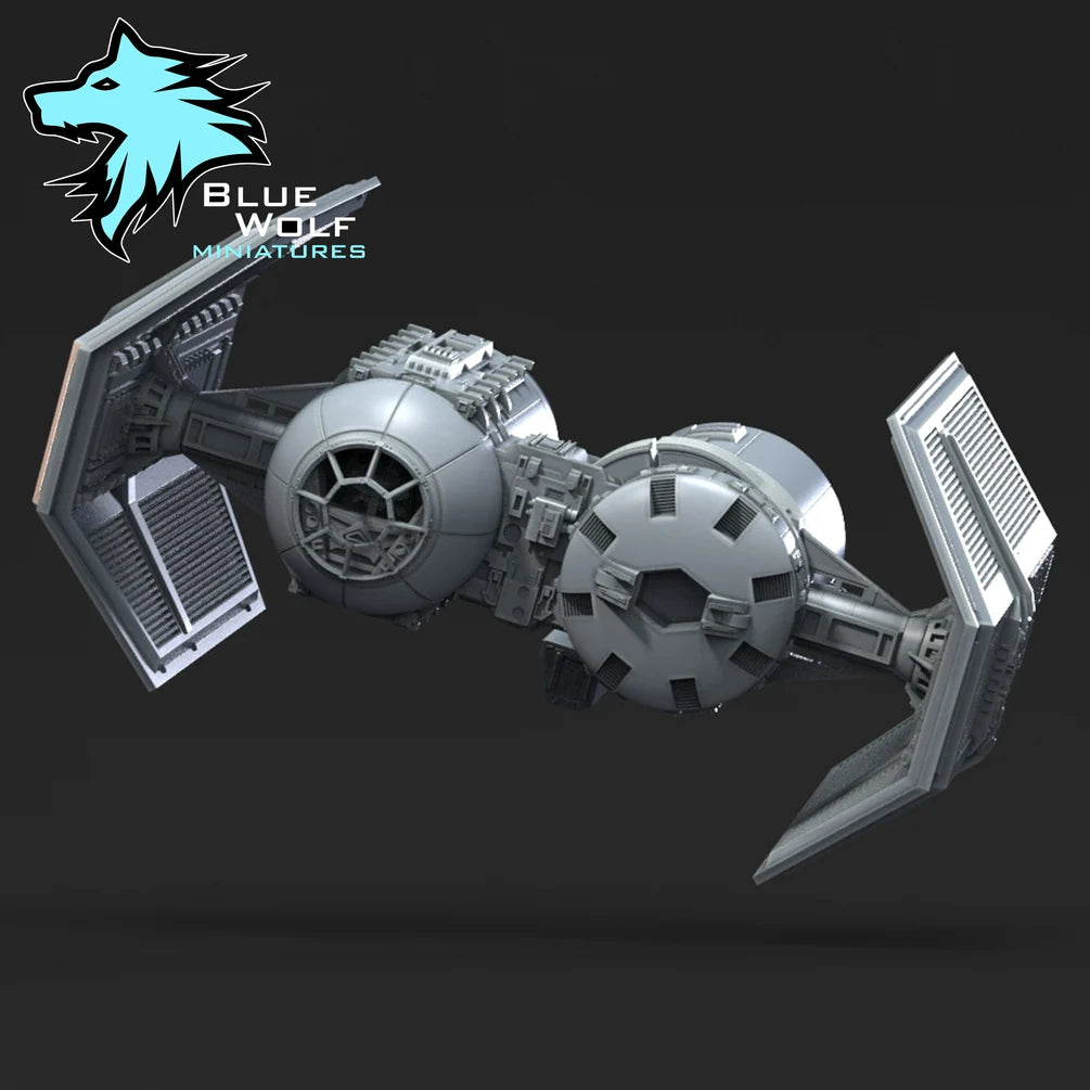 Star Wars LEGION Tie Bomber Vanguard Troopers or set w/TIE Bomber • Raw/Unpainted -or- Hand Painted Model 3D 14k Resin