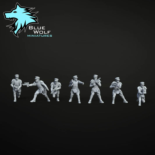 Star Wars LEGION Naboo Palace Guards • Raw/Unpainted -or- Hand Painted Model 3D 14k Resin