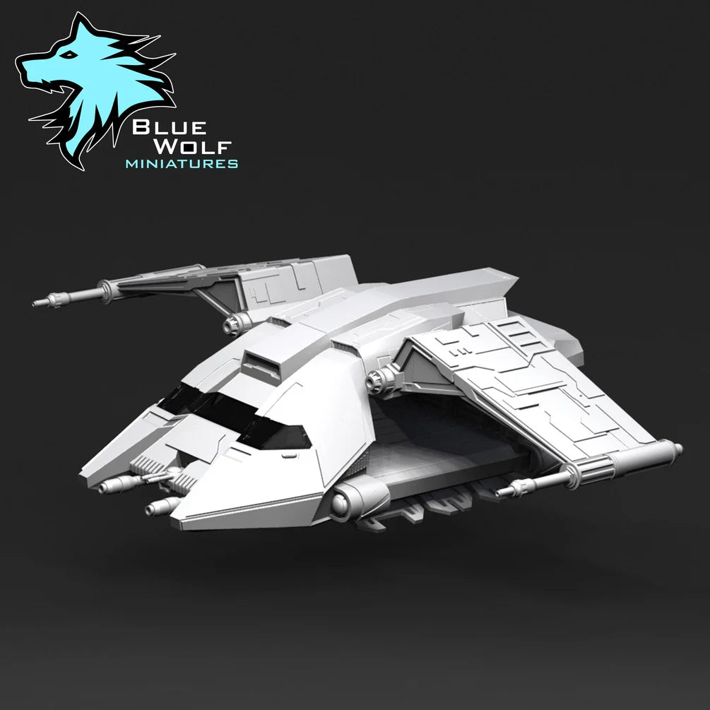 Star Wars LEGION Winter Commandos or set w/Imperial Drop Ship • Raw/Unpainted -or- Hand Painted Model 3D 14k Resin