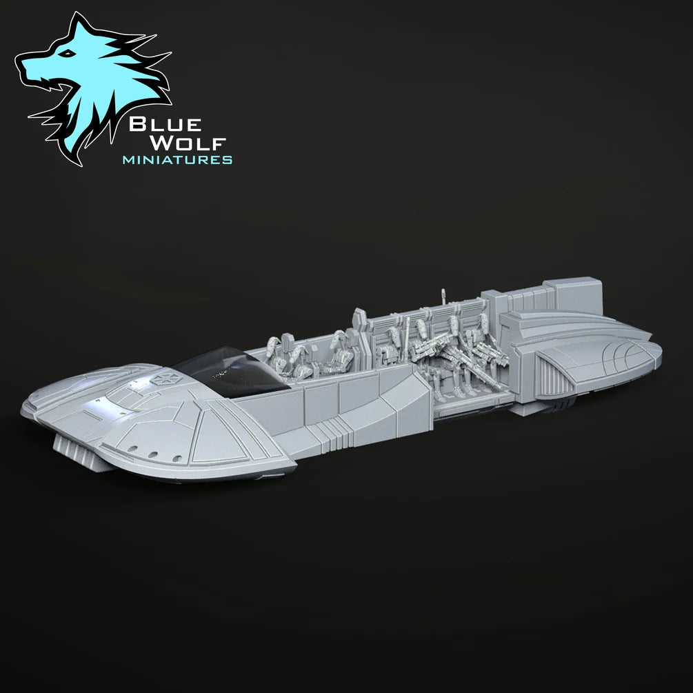 Star Wars LEGION CIS Battle Droids or set w/Speeder • Raw/Unpainted -or- Hand Painted Model 3D 14k Resin