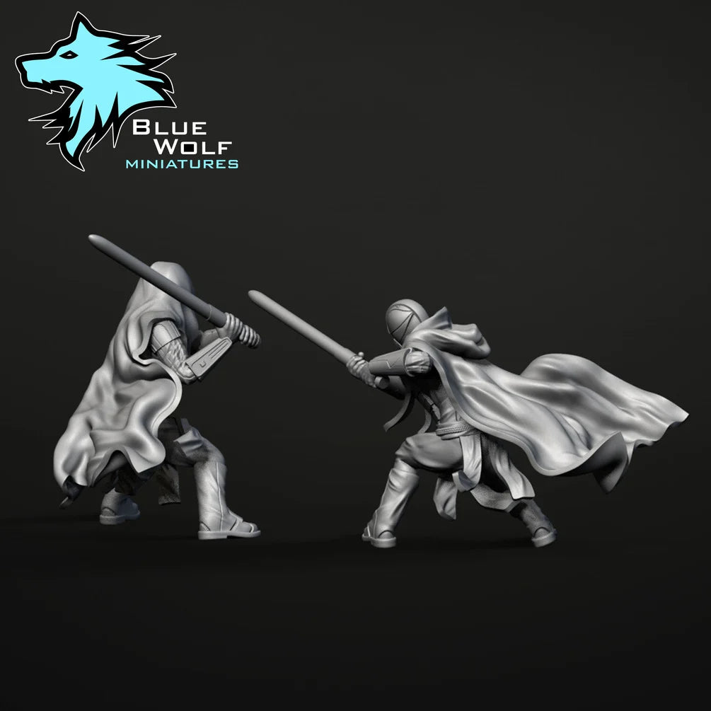 Star Wars LEGION Sith Lords (2) • Raw/Unpainted -or- Hand Painted Model 3D 14k Resin