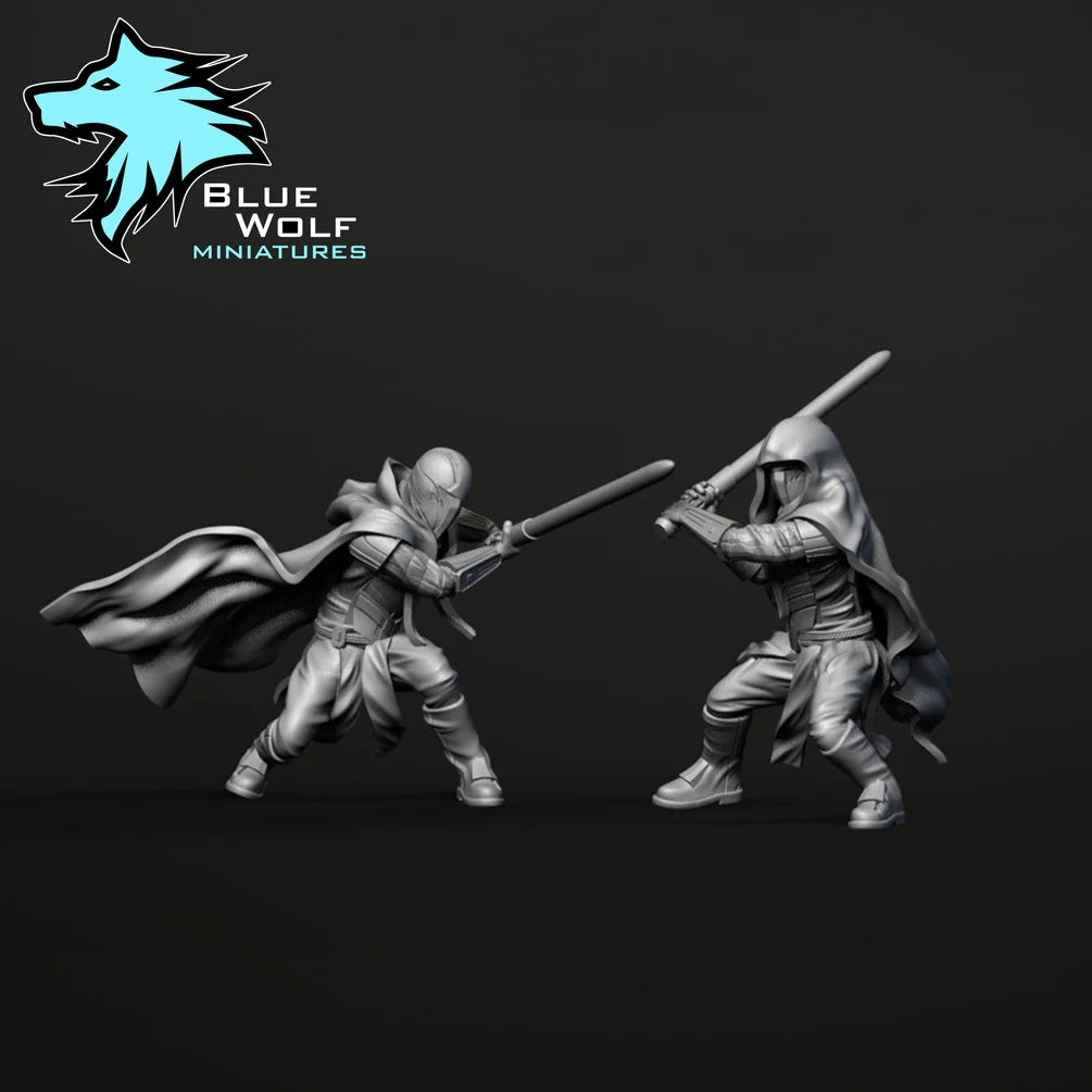 Star Wars LEGION Sith Lords (2) • Raw/Unpainted -or- Hand Painted Model 3D 14k Resin